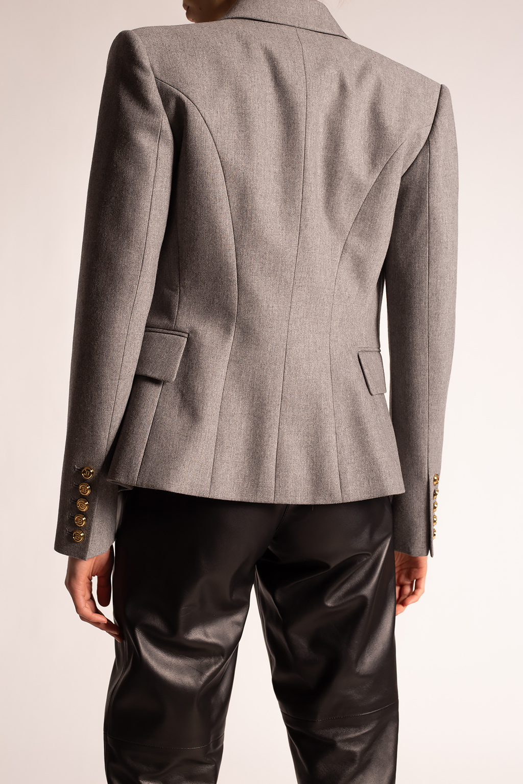 Balmain 2025 blazer grey